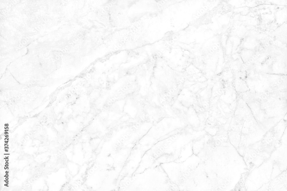 Obraz premium White grey marble floor texture background with high resolution, counter top view of natural tiles stone in seamless glitter pattern and luxurious.
