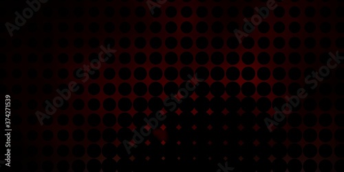 Dark Blue, Yellow vector background with spots. Modern abstract illustration with colorful circle shapes. Pattern for booklets, leaflets.