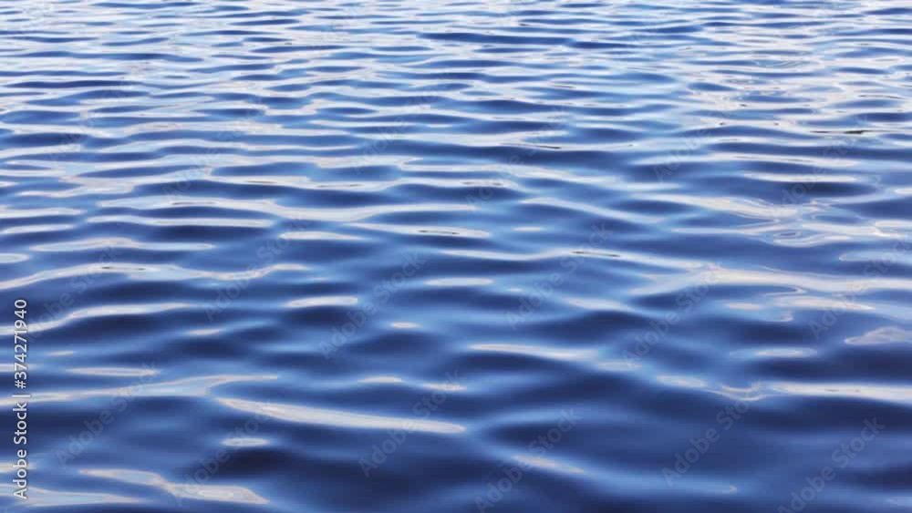 Blue water background seamles loop, blue azure turquoise sea water Blue water background seamles loop, blue azure turquoise sea water