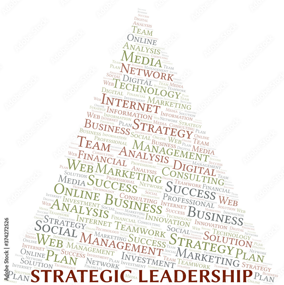 Strategic Leadership word cloud create with text only. Strategic Leadership word cloud create with text only.