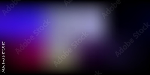 Dark Pink, Blue vector blurred texture.