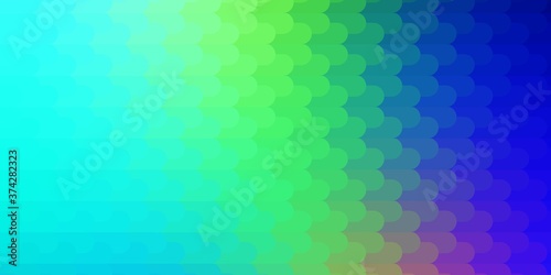 Light Blue, Green vector pattern with lines. Gradient illustration with straight lines in abstract style. Pattern for websites, landing pages.