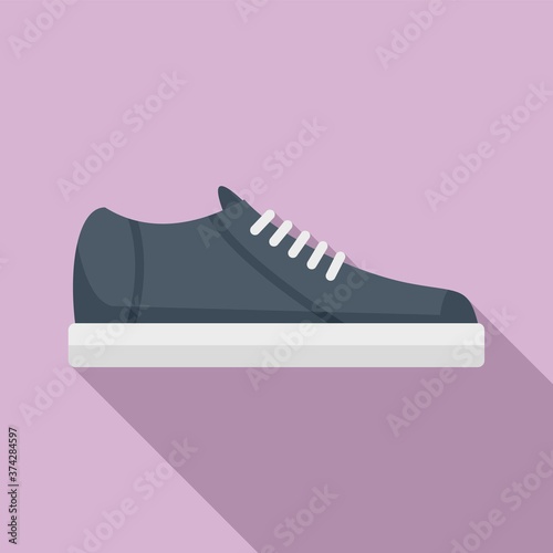 Modern shoe repair icon. Flat illustration of modern shoe repair vector icon for web design