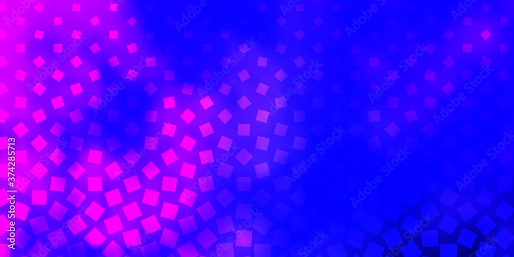Dark Pink, Blue vector pattern in square style. Modern design with rectangles in abstract style. Modern template for your landing page. Dark Pink, Blue vector pattern in square style. Modern design with rectangles in abstract style. Modern template for your landing page.