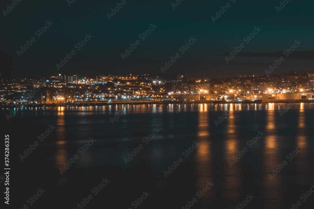 A Coruña nocturna