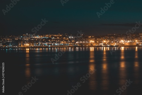 A Coruña nocturna © Adrian