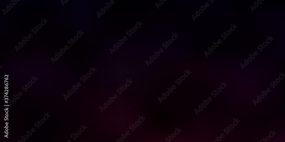 Dark purple vector blur layout.