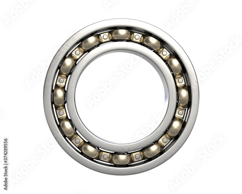 3D render of bearing isolated on white