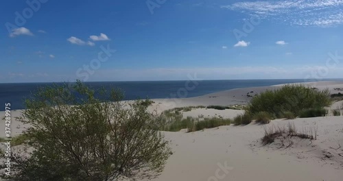 Sand on the dunes at beash photo