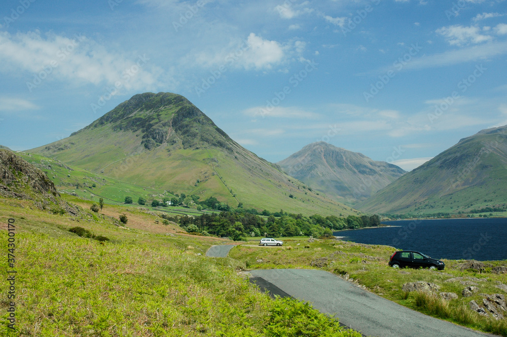 Fototapeta premium Wast Water and Mountains in the English Lake District