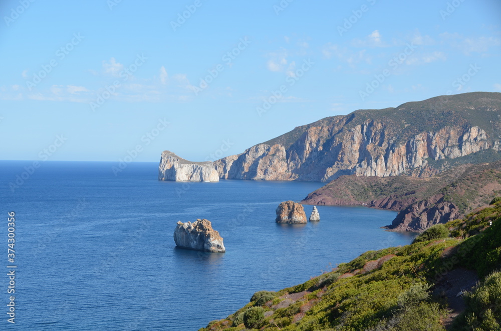 sea view in Sardinia Italy