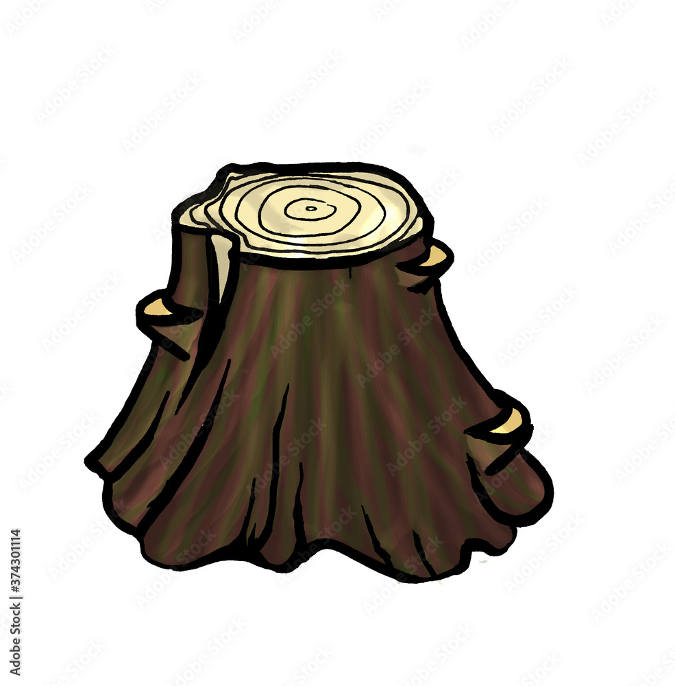 Forest stump from the Set.jpg Forest stump from the Set.jpg