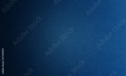 Texture of old navy grunge blue paper closeup