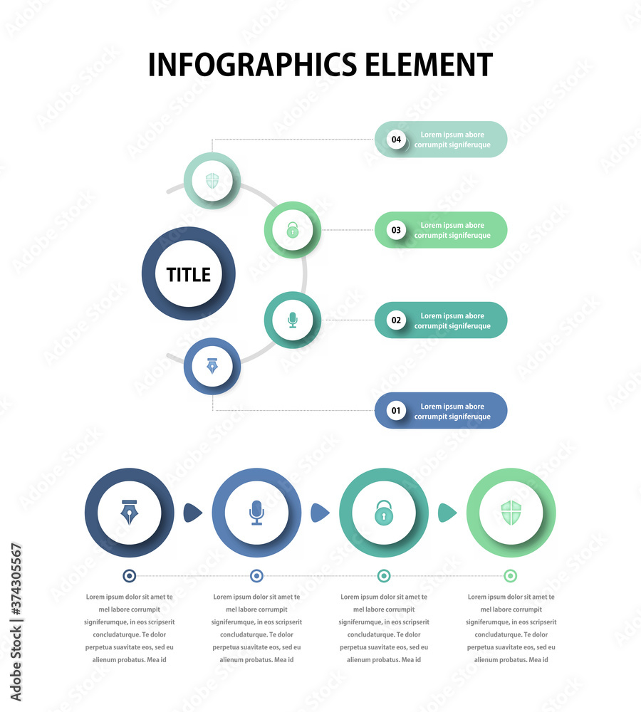 Presentation business infographics template. Vector illustration.
Presentation business infographics template. Vector illustration.
