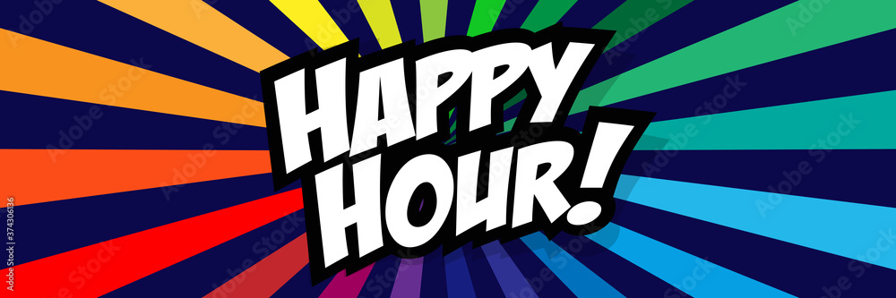 Fototapeta premium Happy hour !