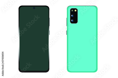 Desenho vetorial de um Smartphone