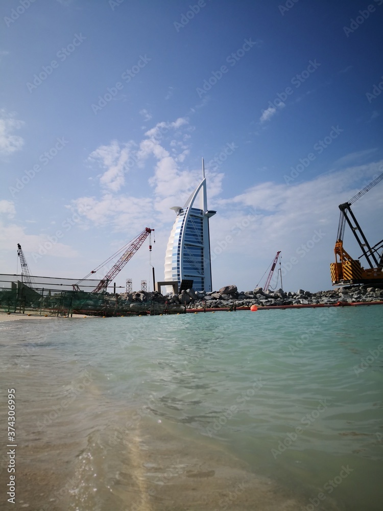 Fototapeta premium dubai skyscrapers