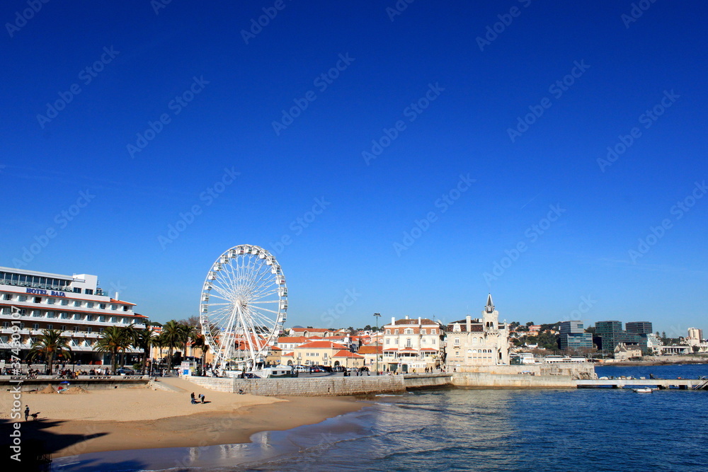 Cascais is famous and popular summer vacation spot for Portuguese and foreign tourists