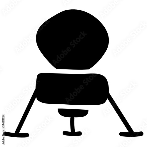 
An unidentified flying object, ufo or flying saucer icon

