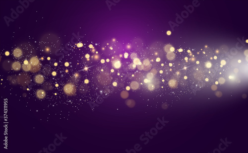 Beautiful sparks shine with a special light. Vector sparkles on transparent background. Christmas abstract pattern. Background for the image.  © NAUM