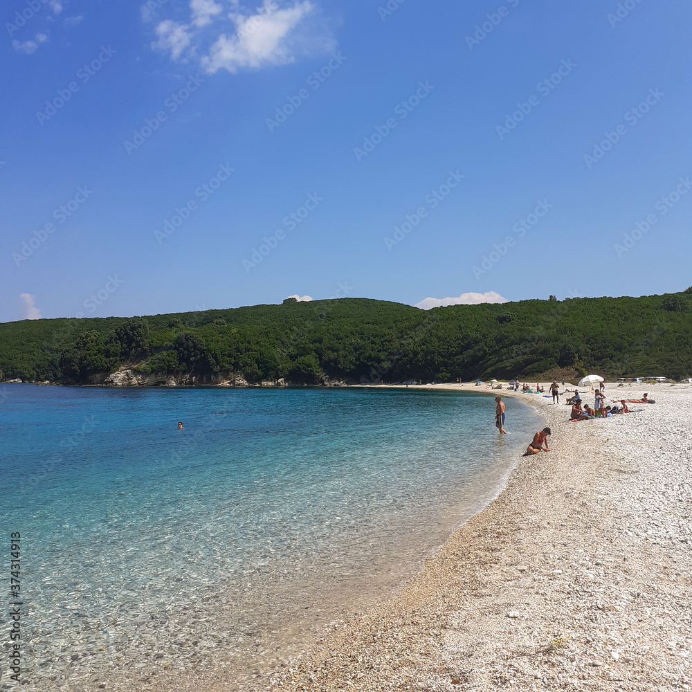 beach and sea