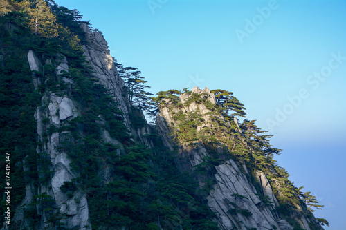 Summer Scenery of Heaven Village National Geological Park in Hubei, China