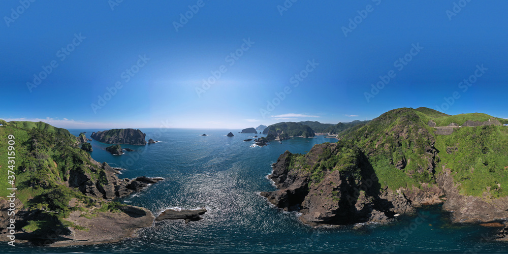 Fototapeta premium ヒリゾ浜 エクイレクタングラー