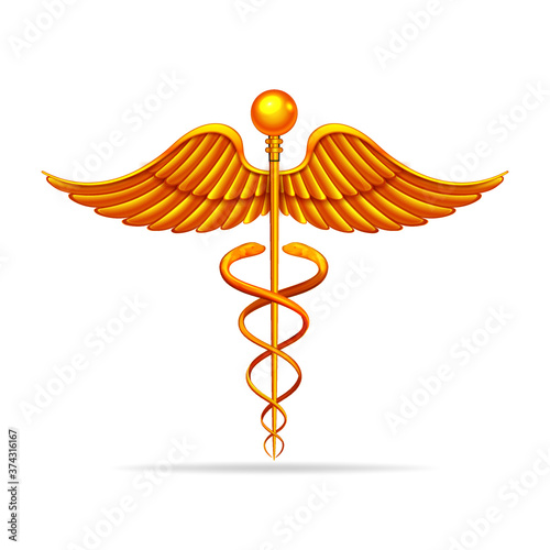 caduceus medical symbol