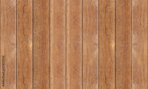Vertical brown natural wooden planks background texture