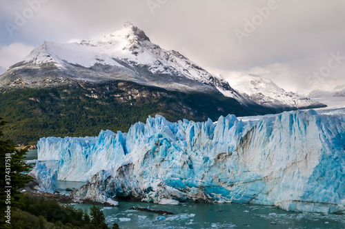 Perito Moreno Glacier, Los Glaciares National Park, Santa Cruz Province, Patagonia Argentina.