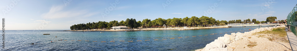 Plava Laguna in Monterol Kroatien