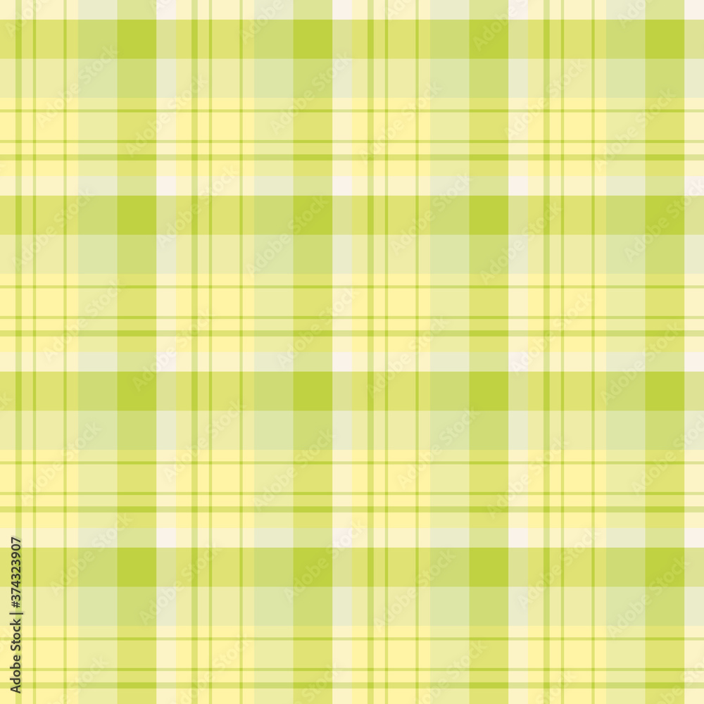 Seamless green plaid pattern Stock Vector by ©lemony 9620222