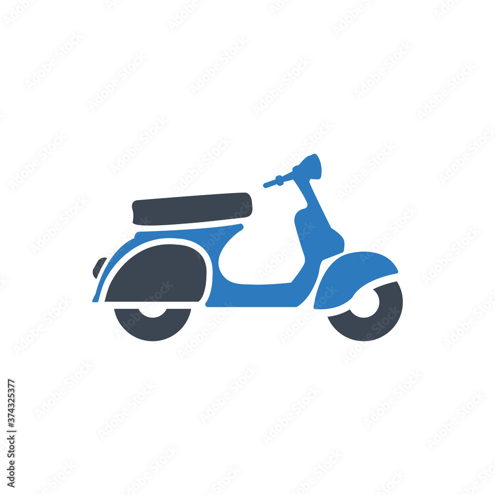 Scooter icon ( vector illustration )