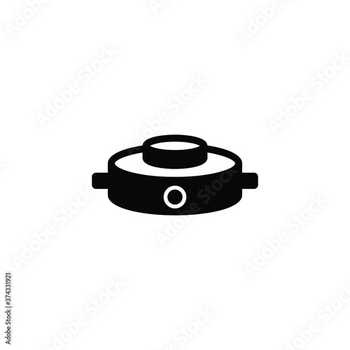 Anti tank bomb icon vector isolated on white