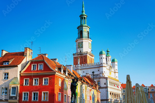 Poznan Town Hall is a historic city hall in the city of Poznan, Poland