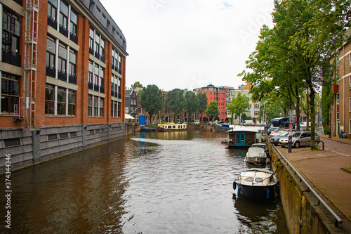 canal in amsterdam netherlands © Kristiyan