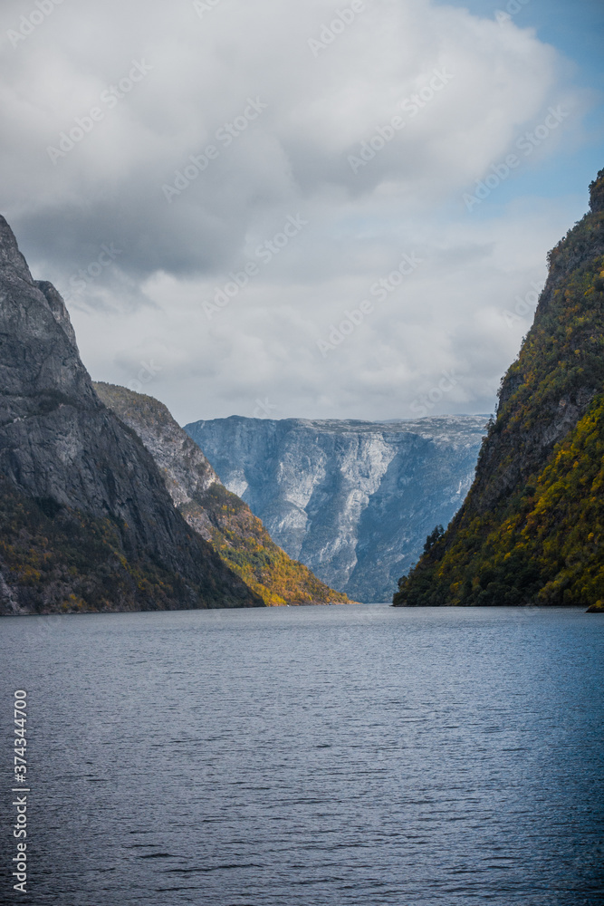 Panoramic fjord view 2