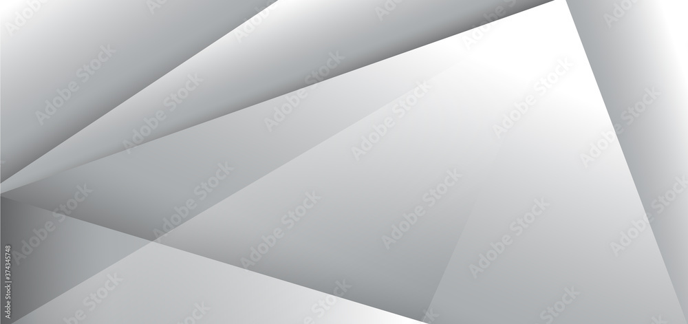 Abstract modern design white and grey geometric background. Abstract modern design white and grey geometric background.