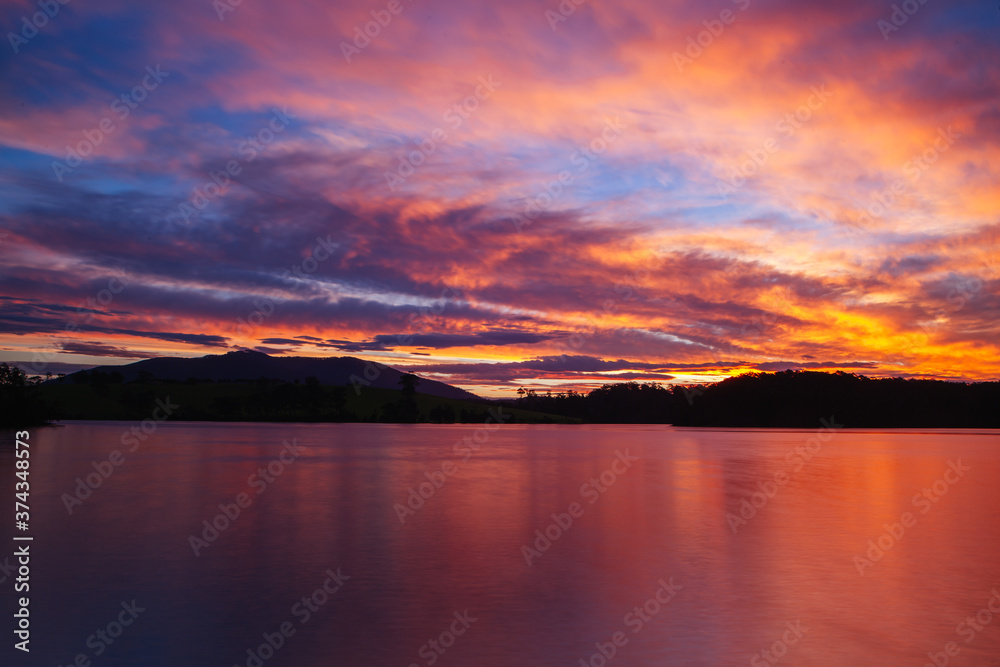 Corunna Lake Near Tilba in Australia Corunna Lake Near Tilba in Australia