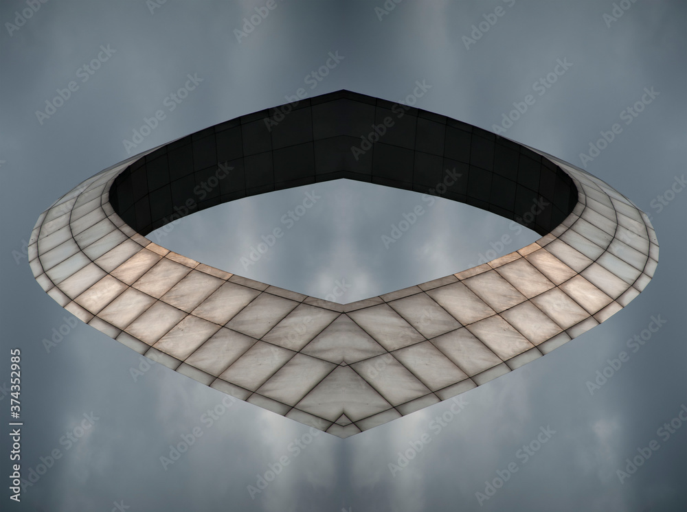 Obraz premium objeto flotante