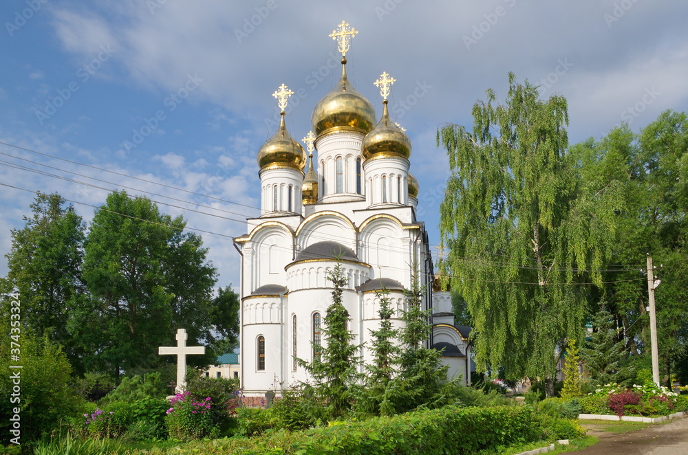 Cathedral of St. Nicholas the Wonderworker in St. Nicholas convent. Pereslavl-Zalessky, Yaroslavl region. Golden ring of Russia Cathedral of St. Nicholas the Wonderworker in St. Nicholas convent. Pereslavl-Zalessky, Yaroslavl region. Golden ring of Russia