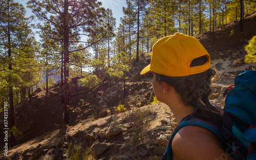 Woman in the Forest photo