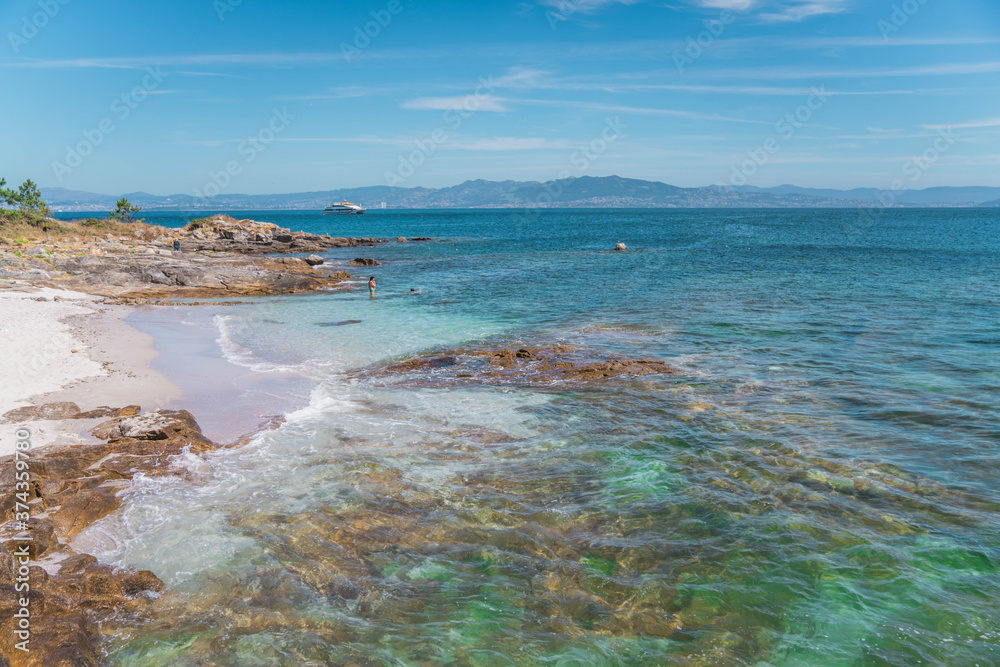 Obraz premium Playa salvaje y natural