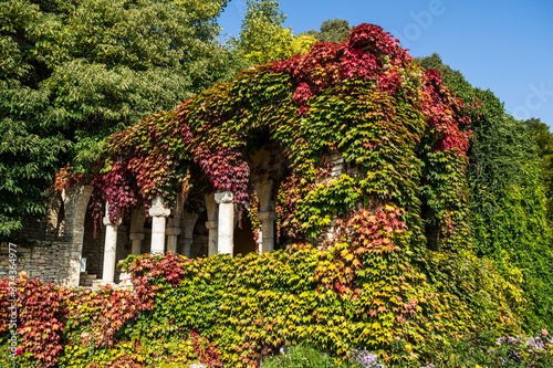 Balchik Palace garden, Bulgaria. photo