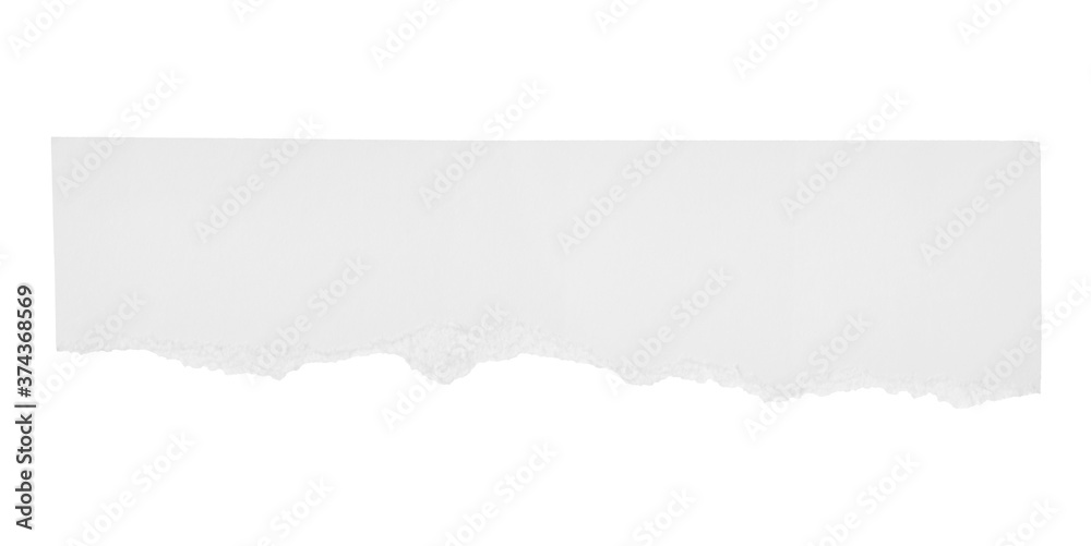 white paper ripped message torn note paper label background crumpled