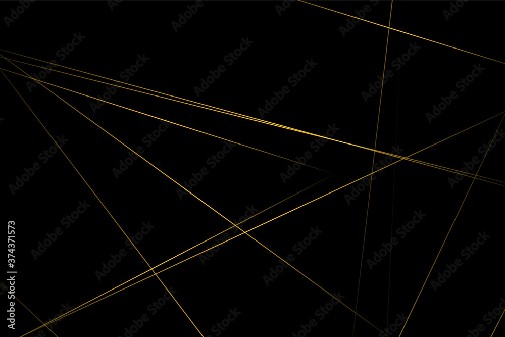Abstract black with gold lines, triangles background modern design. Vector illustration EPS 10. Abstract black with gold lines, triangles background modern design. Vector illustration EPS 10.