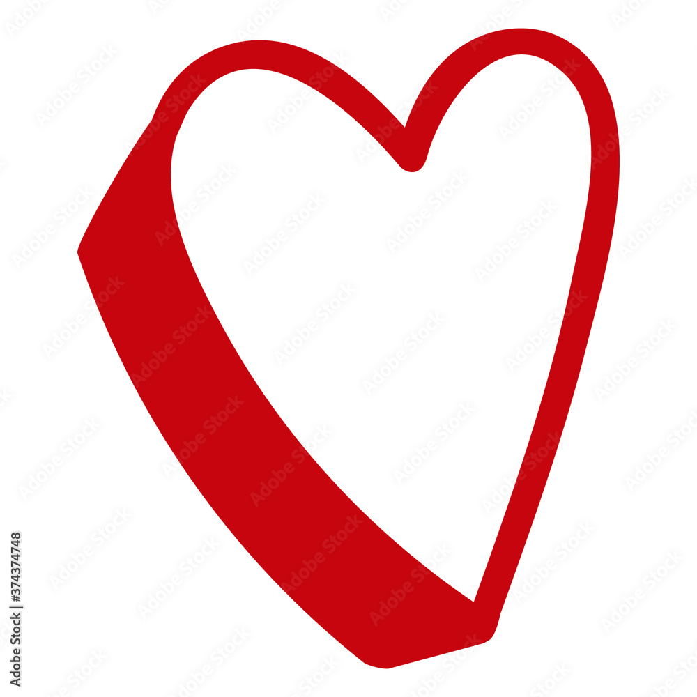Heart symbol. Digital drawing element. Vector EPS 10. Heart symbol. Digital drawing element. Vector EPS 10.