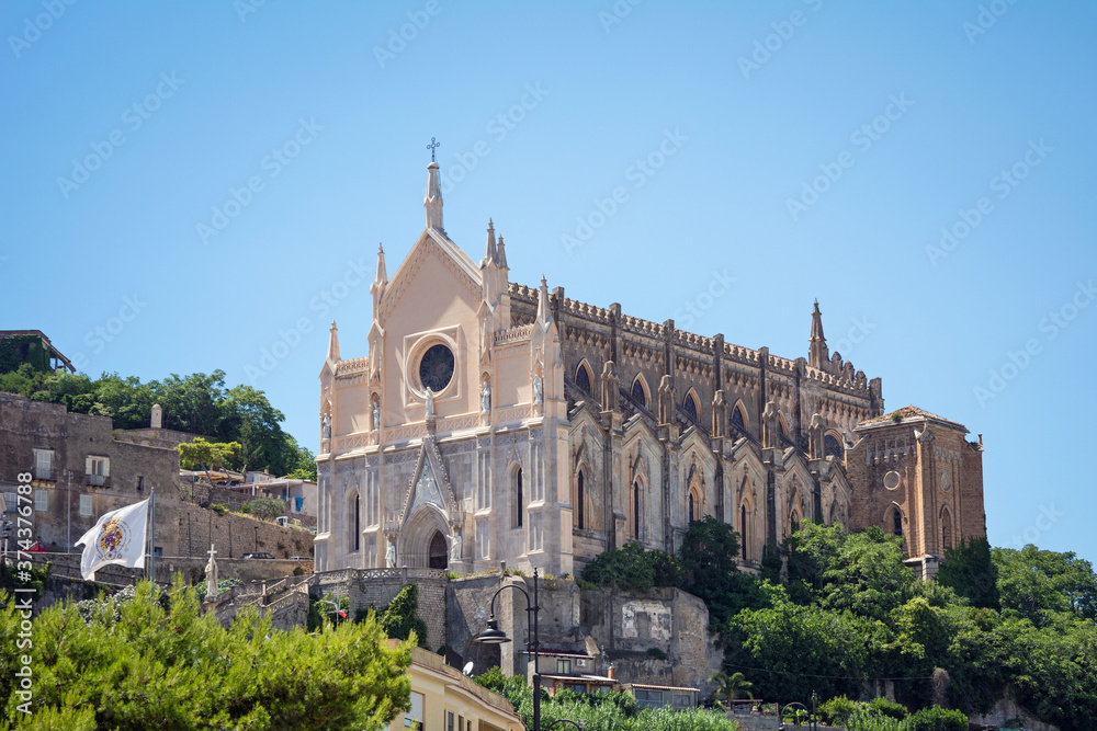 The Church of San Francesco D’Assisi in Gaeta, Monte Orlando, Lazio, Italy
