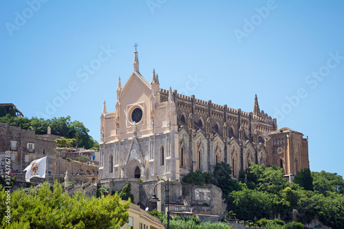 The Church of San Francesco D’Assisi in Gaeta, Monte Orlando, Lazio, Italy