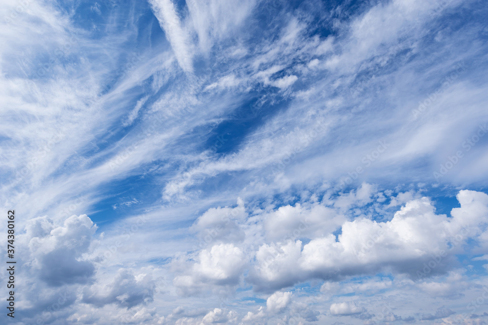 Amazing cloudscape on the sky at day time. Amazing cloudscape on the sky at day time.